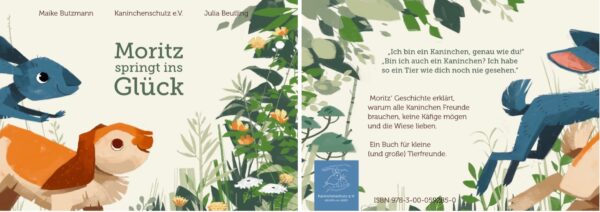 Kinderbuch "Moritz springt ins Glück"